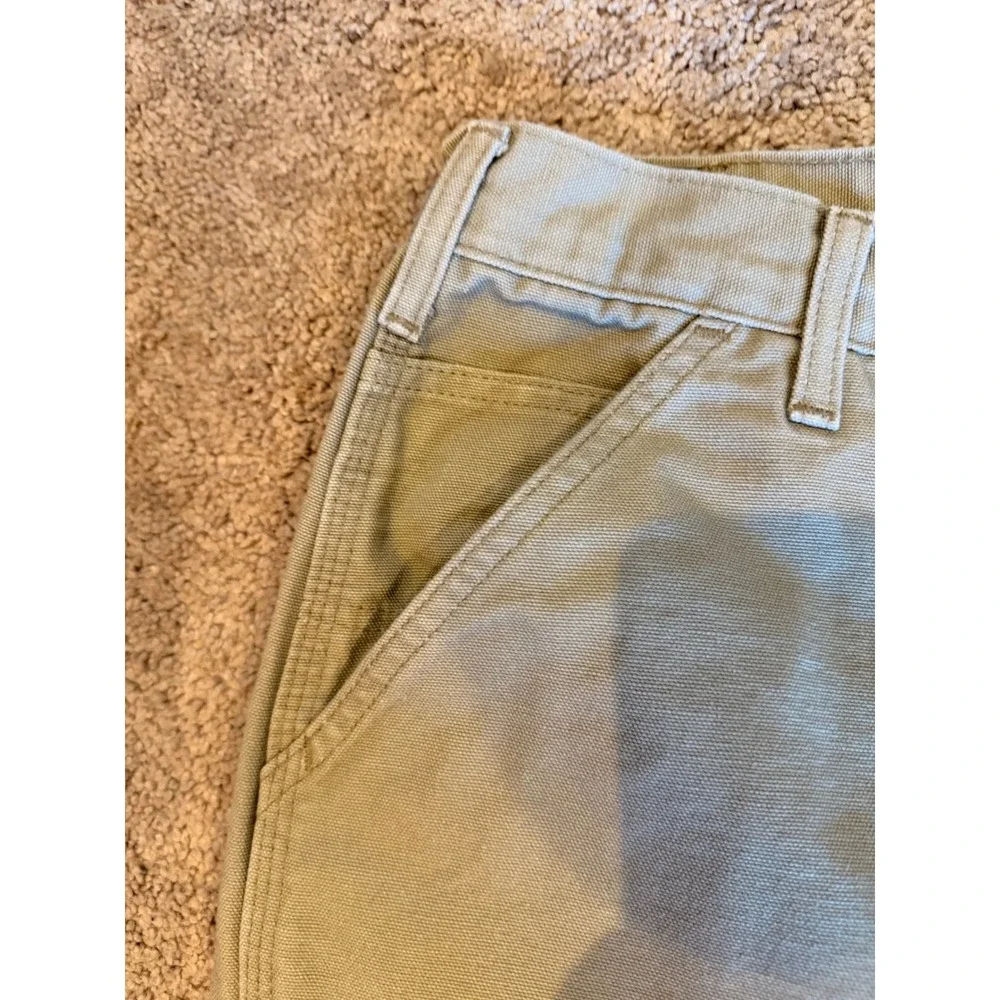 Carhartt B11-DES Mens Work Dungaree Pants Desert 33x34 Gorpcore‎ Outdoor Utility